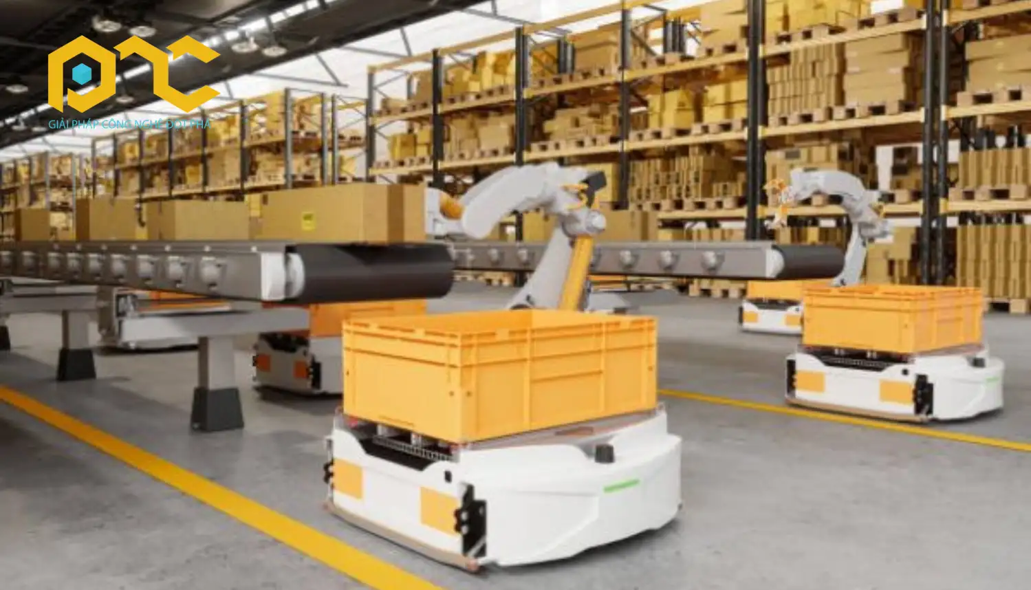 Read more about the article Ứng dụng AGV/AMR trong nhà máy pin và năng lượng tái tạo